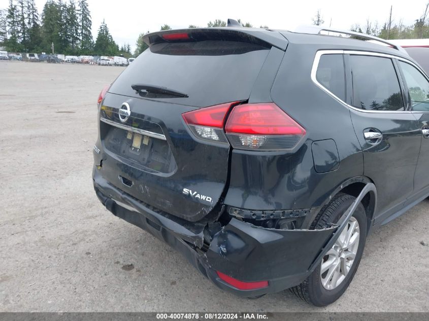 2017 Nissan Rogue Sv VIN: JN8AT2MVXHW273439 Lot: 40074878