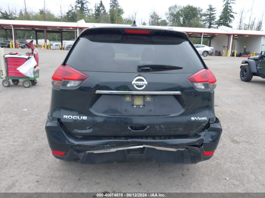 2017 Nissan Rogue Sv VIN: JN8AT2MVXHW273439 Lot: 40074878