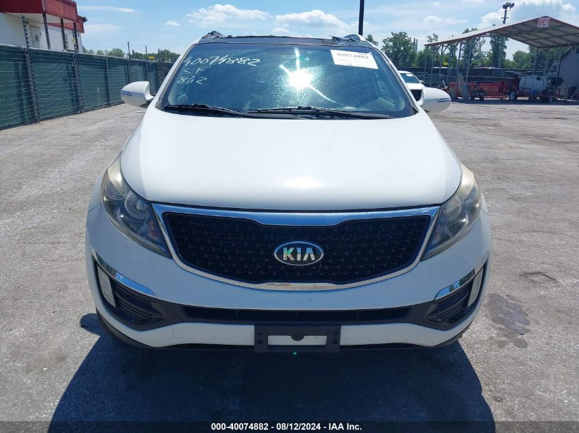 2016 Kia Sportage Ex VIN: KNDPCCAC9G7828064 Lot: 40074882