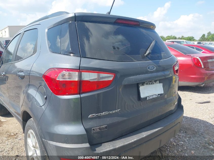 2019 Ford Ecosport Se VIN: MAJ3S2GE0KC267294 Lot: 40074887