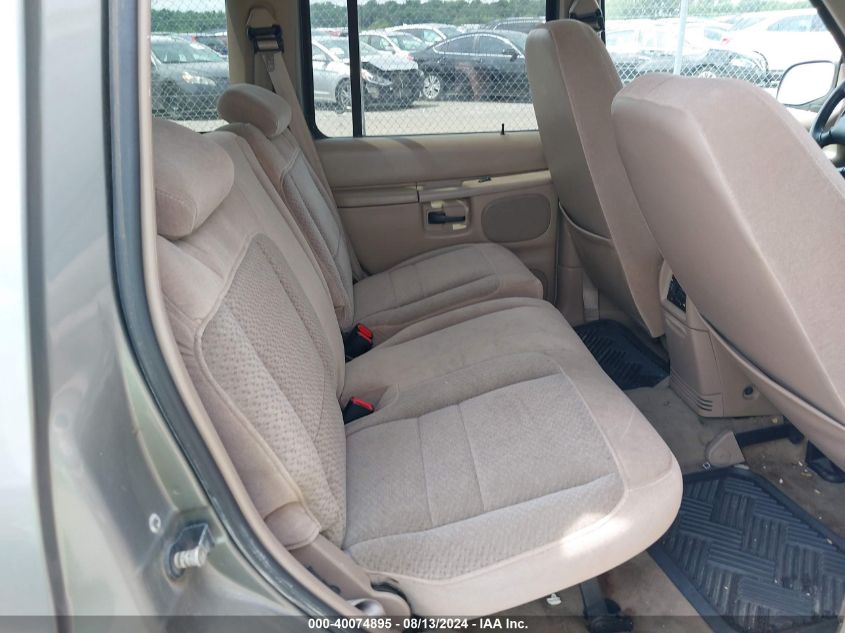 2001 Mercury Mountaineer VIN: 4M2ZU86P31UJ13430 Lot: 40074895