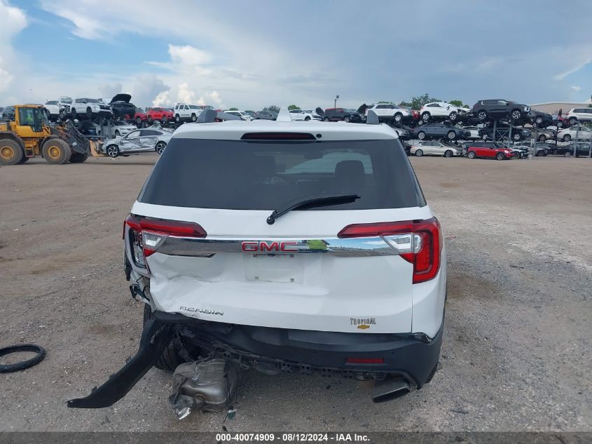 2020 GMC Acadia Fwd Slt VIN: 1GKKNMLS8LZ120308 Lot: 40074909