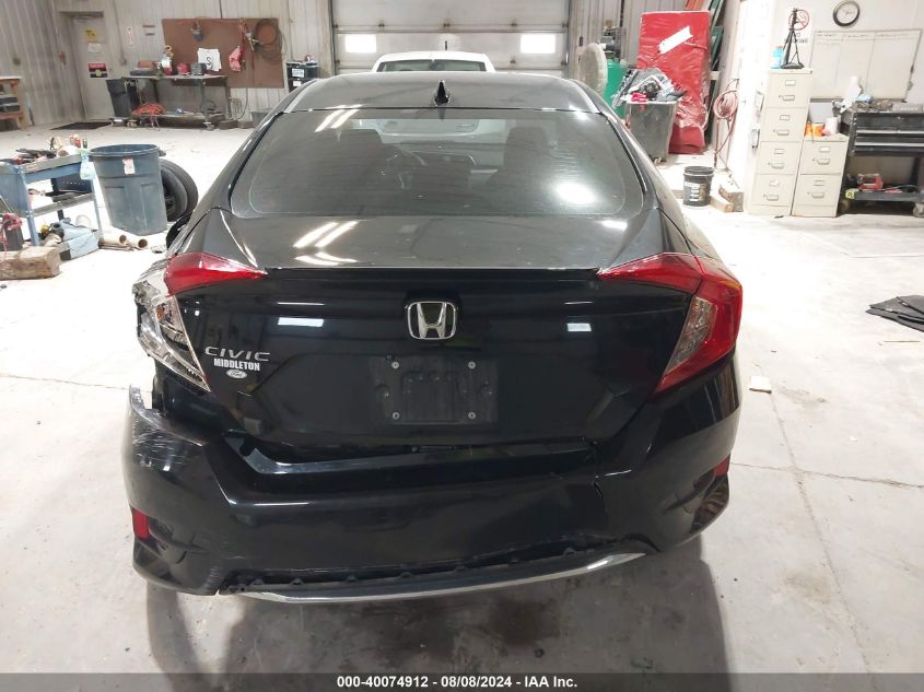 2019 Honda Civic Ex VIN: JHMFC1F37KX004709 Lot: 40074912