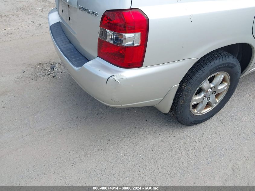 2007 Toyota Highlander V6 VIN: JTEHP21A170191693 Lot: 40074914