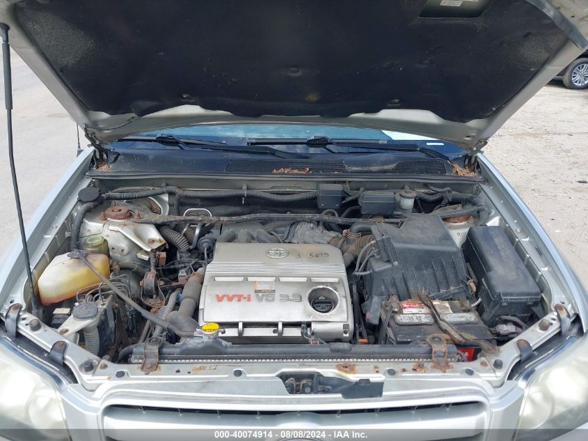 2007 Toyota Highlander V6 VIN: JTEHP21A170191693 Lot: 40074914