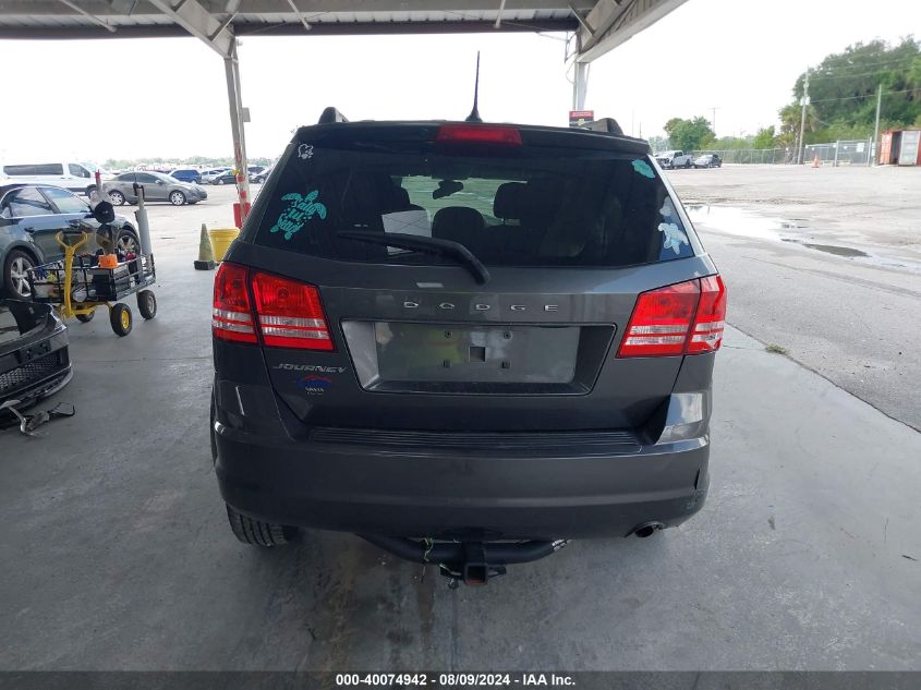 2018 Dodge Journey Se VIN: 3C4PDCAB5JT228133 Lot: 40074942