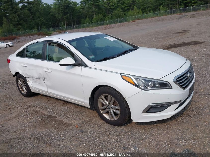 5NPE24AF8FH211159 2015 HYUNDAI SONATA - Image 1