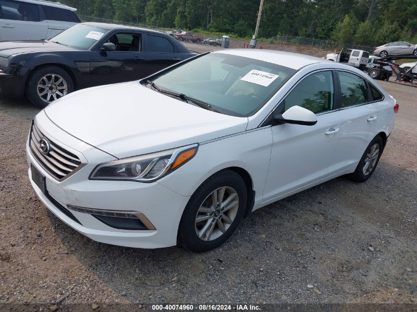 5NPE24AF8FH211159 2015 HYUNDAI SONATA - Image 2