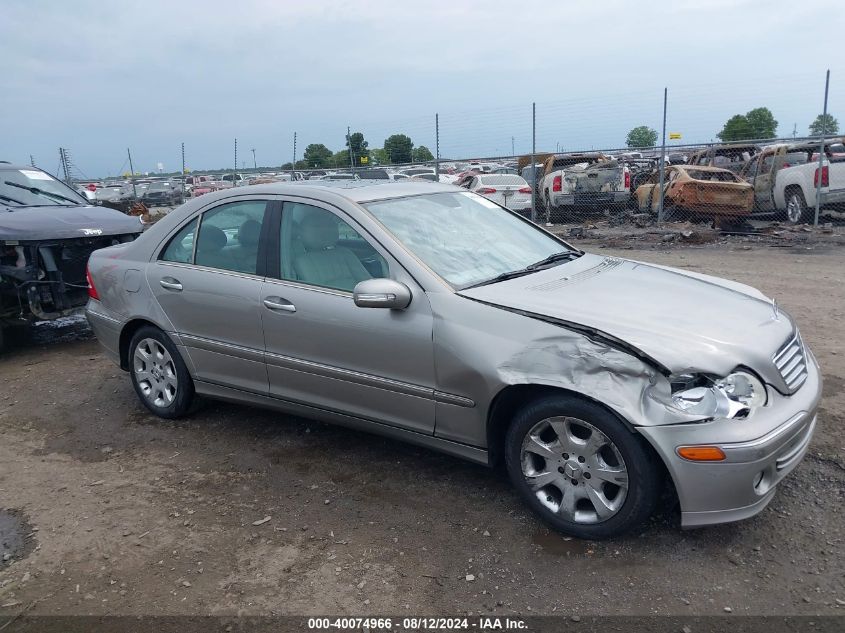 2005 Mercedes-Benz C 320 Luxury 4Matic VIN: WDBRF84J55F663154 Lot: 40074966