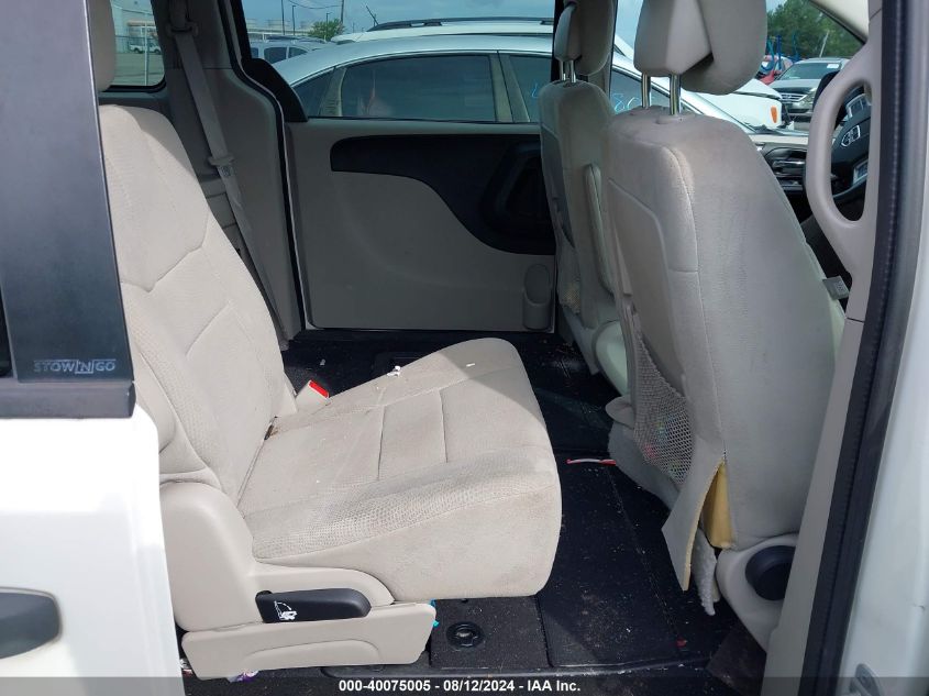 2013 Dodge Grand Caravan American Value Pkg VIN: 2C4RDGBG0DR693520 Lot: 40075005