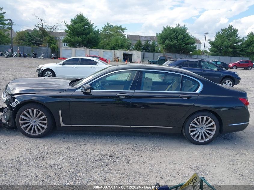 2022 BMW 740 I xDrive VIN: WBA7T4C03NCJ65780 Lot: 40075011