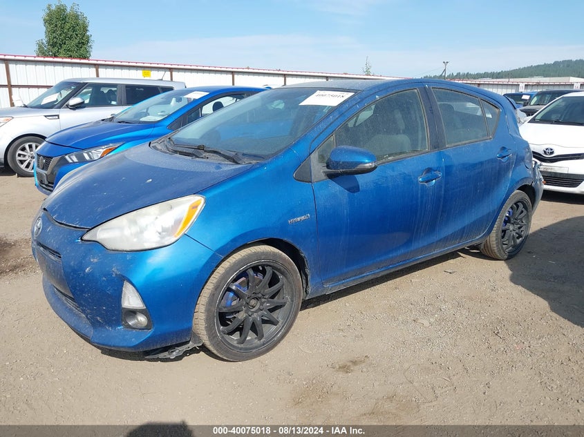 2012 Toyota Prius C Two VIN: JTDKDTB38C1527045 Lot: 40075018