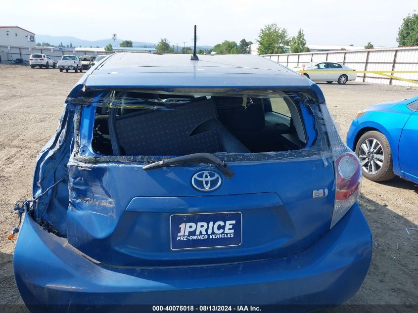 2012 Toyota Prius C Two VIN: JTDKDTB38C1527045 Lot: 40075018