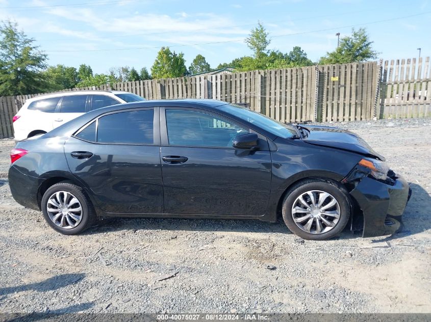 2019 TOYOTA COROLLA L/LE/XLE/SE/XSE - 2T1BURHE4KC219618