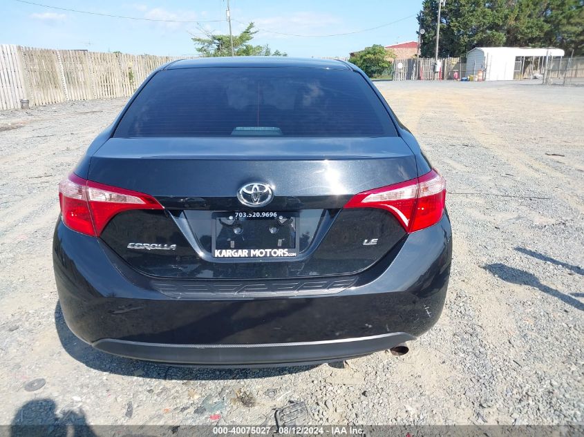 2019 TOYOTA COROLLA L/LE/XLE/SE/XSE - 2T1BURHE4KC219618