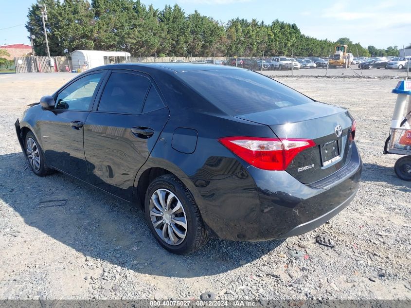 2019 TOYOTA COROLLA L/LE/XLE/SE/XSE - 2T1BURHE4KC219618