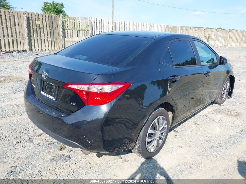 2019 TOYOTA COROLLA L/LE/XLE/SE/XSE - 2T1BURHE4KC219618