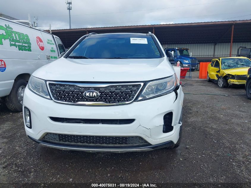 2015 Kia Sorento Limited V6 VIN: 5XYKWDA75FG589110 Lot: 40075031