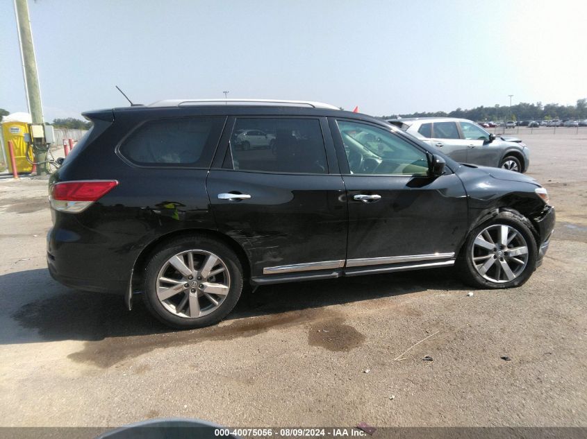 2016 Nissan Pathfinder Platinum VIN: 5N1AR2MN9GC667066 Lot: 40075056