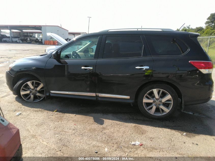 2016 Nissan Pathfinder Platinum VIN: 5N1AR2MN9GC667066 Lot: 40075056