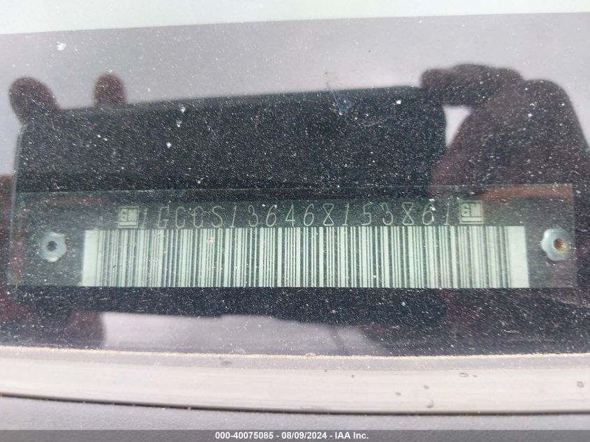 2006 Chevrolet Colorado Lt VIN: 1GCCS136468153861 Lot: 40075085