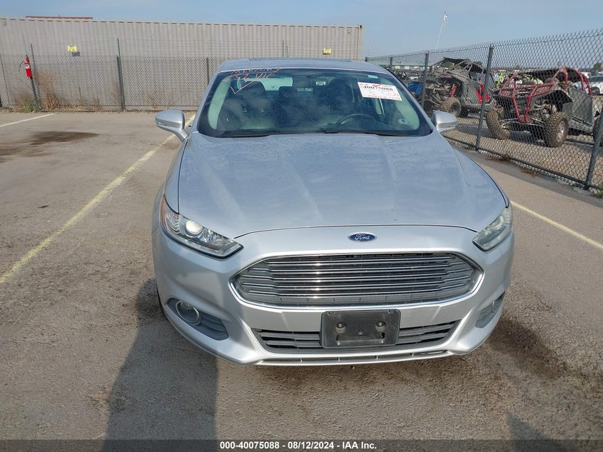 2014 Ford Fusion Hybrid Se VIN: 3FA6P0LU0ER306617 Lot: 40075088