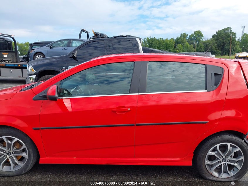 2018 CHEVROLET SONIC LT - 1G1JD6SH5J4128770