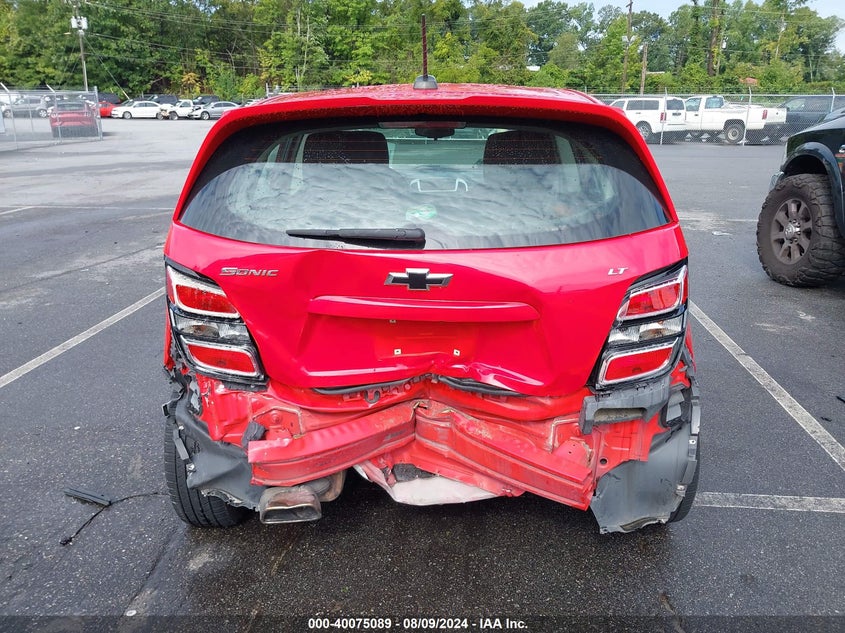 2018 CHEVROLET SONIC LT - 1G1JD6SH5J4128770