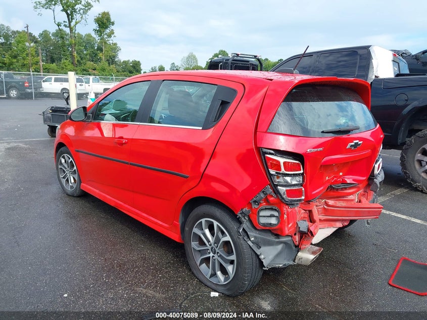 2018 CHEVROLET SONIC LT - 1G1JD6SH5J4128770