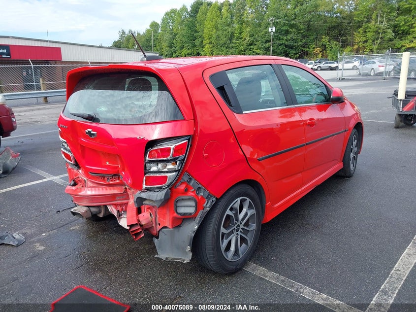 2018 CHEVROLET SONIC LT - 1G1JD6SH5J4128770