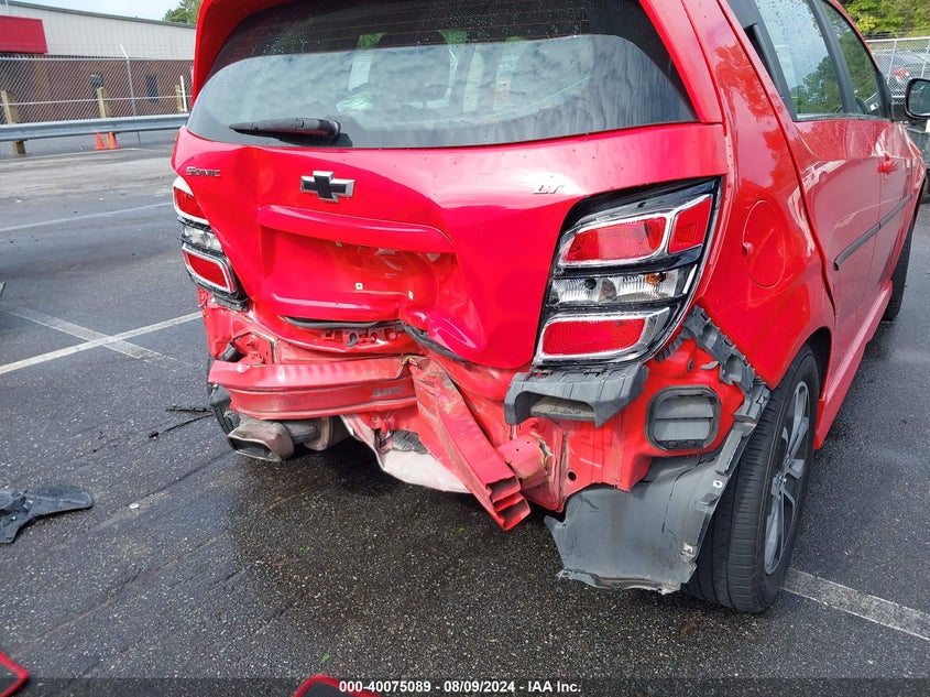 2018 CHEVROLET SONIC LT - 1G1JD6SH5J4128770