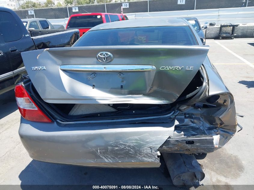 2003 Toyota Camry Le VIN: JTDBE32K830154079 Lot: 40075091