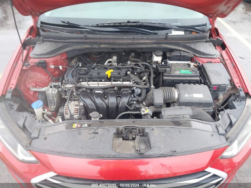 2017 Hyundai Elantra Se VIN: 5NPD74LF4HH202276 Lot: 40075095