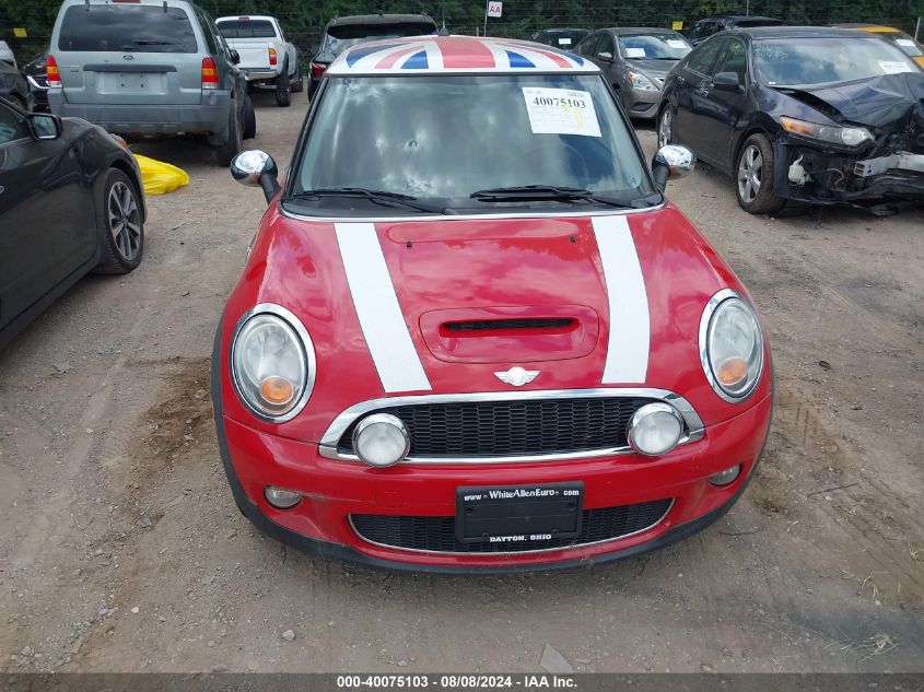 2008 Mini Cooper S VIN: WMWMF73598TT88174 Lot: 40075103