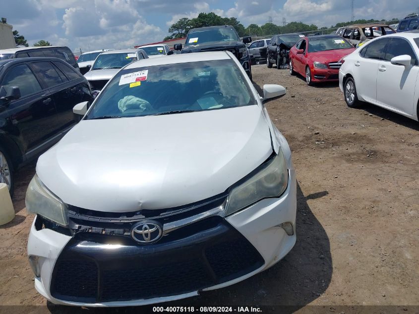 2016 Toyota Camry Se VIN: 4T1BF1FK7GU211815 Lot: 40075118