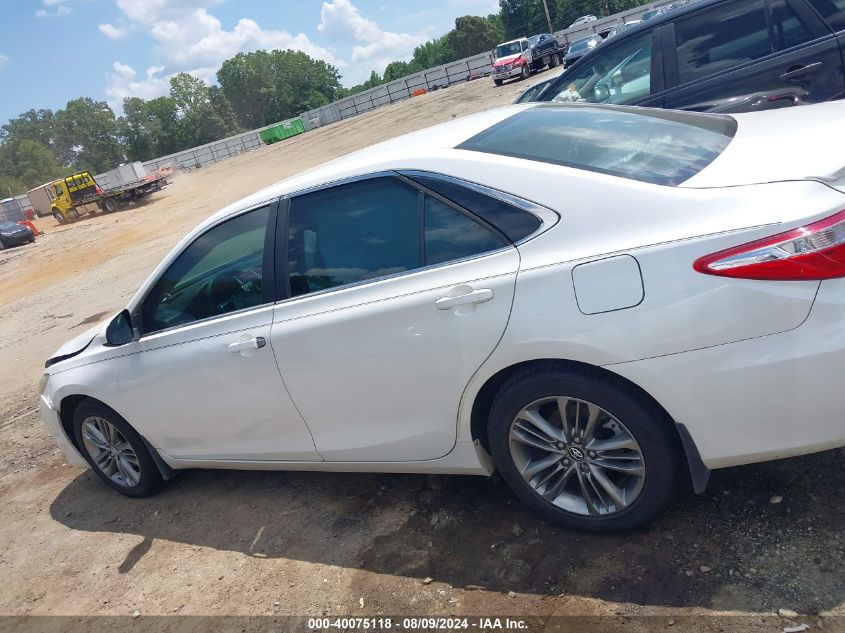 2016 Toyota Camry Se VIN: 4T1BF1FK7GU211815 Lot: 40075118