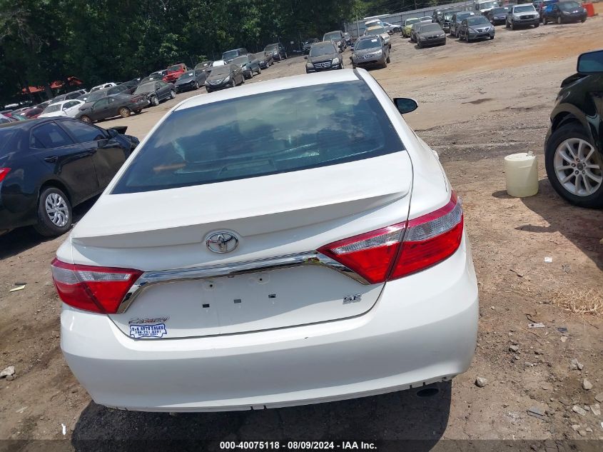 2016 Toyota Camry Se VIN: 4T1BF1FK7GU211815 Lot: 40075118