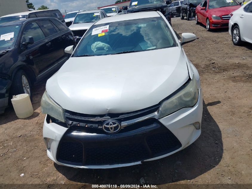 2016 Toyota Camry Se VIN: 4T1BF1FK7GU211815 Lot: 40075118