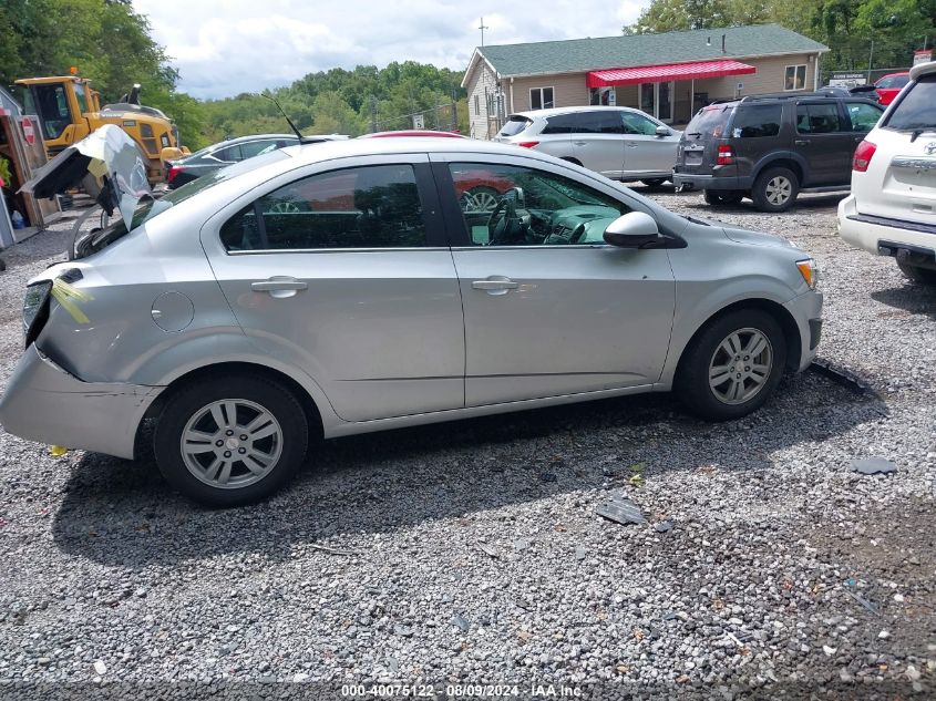 2014 Chevrolet Sonic Lt VIN: 1G1JC5SGXE4201190 Lot: 40075122