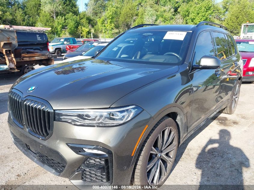 2022 BMW X7 xDrive40I VIN: 5UXCW2C02N9N06367 Lot: 40075146