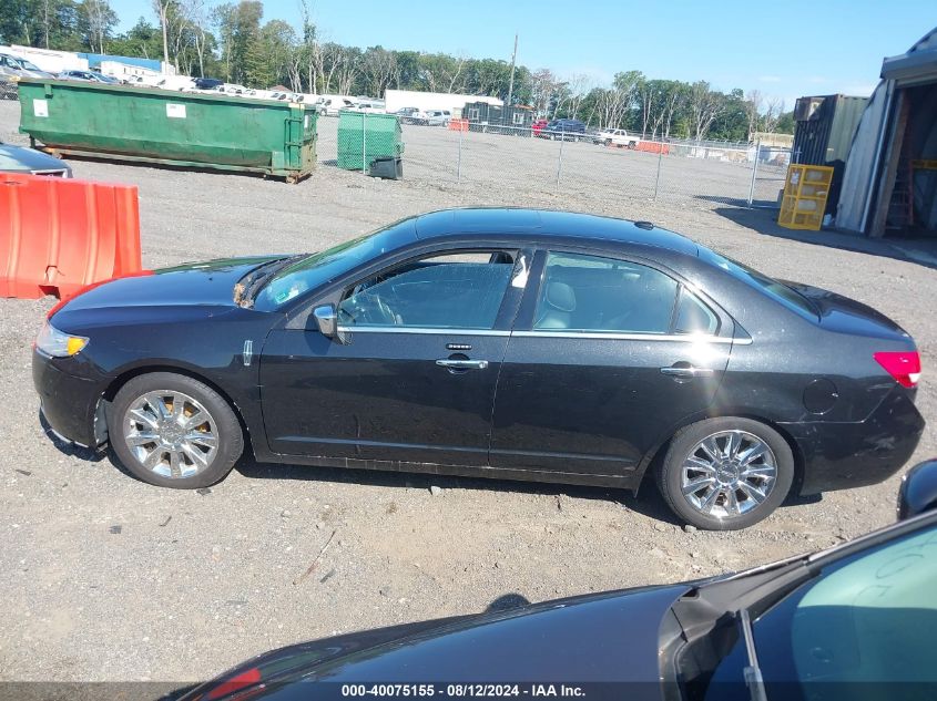 2011 Lincoln Mkz VIN: 3LNHL2JC4BR750837 Lot: 40075155