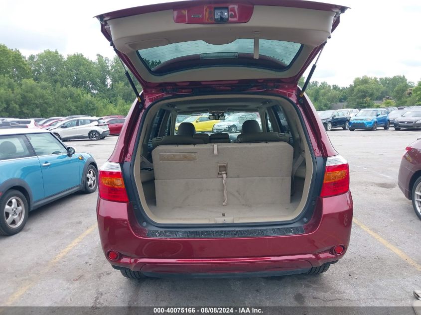 2009 Toyota Highlander Limited VIN: JTEES42A692146896 Lot: 40075166