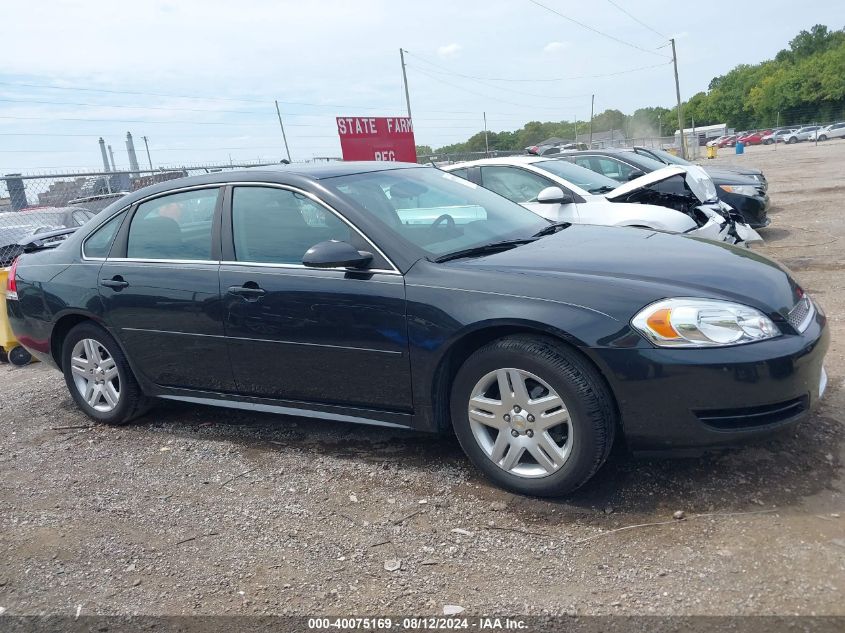 2012 Chevrolet Impala Lt VIN: 2G1WB5E35C1106272 Lot: 40075169