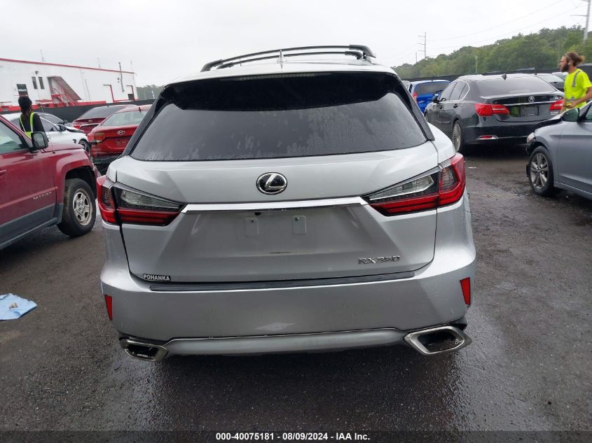 2016 Lexus Rx 350 VIN: JTJBZMCA8G2003444 Lot: 40075181