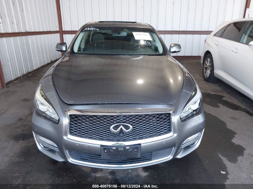 2016 Infiniti Q70L 3.7 VIN: JN1BY1PP8GM630767 Lot: 40075186