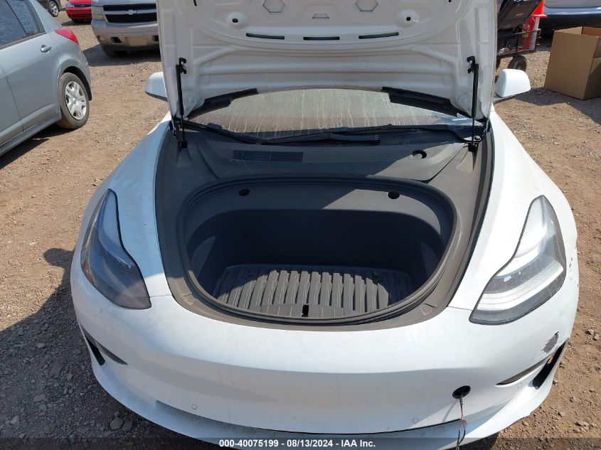 2022 Tesla Model 3 Long Range Dual Motor All-Wheel Drive VIN: 5YJ3E1EB5NF270817 Lot: 40075199