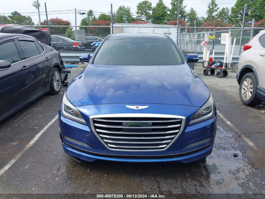 2016 Hyundai Genesis 3.8 VIN: KMHGN4JEXGU134496 Lot: 40075200