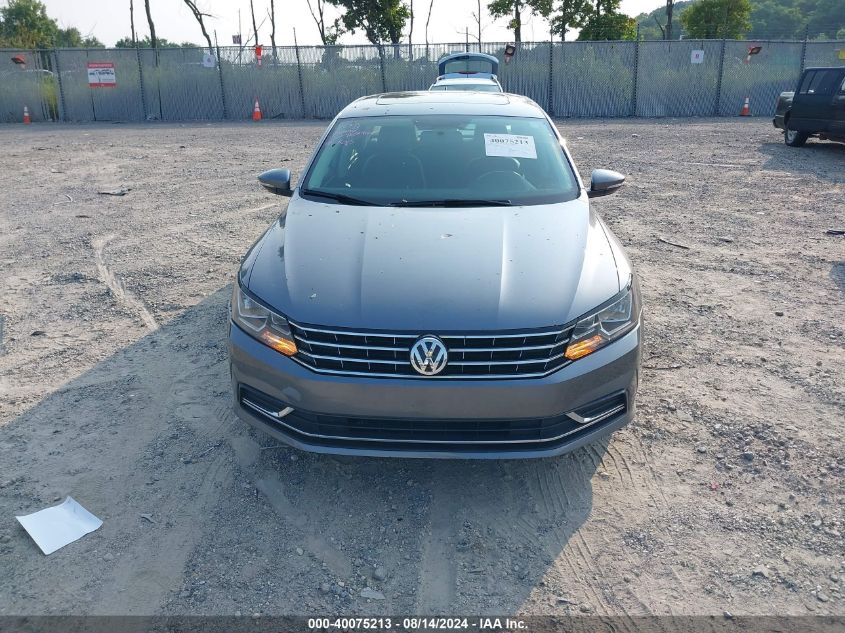 1VWBA7A35JC023455 2018 Volkswagen Passat 2.0T Se