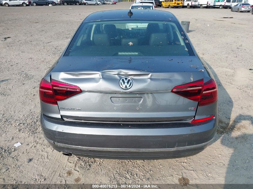 2018 Volkswagen Passat 2.0T Se VIN: 1VWBA7A35JC023455 Lot: 40075213