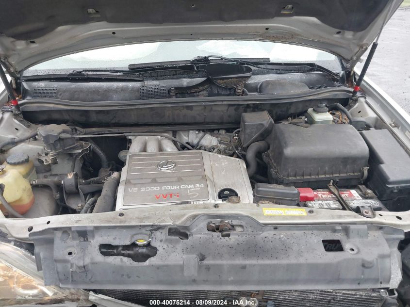 1999 Lexus Rx 300 VIN: JT6HF10U0X0008658 Lot: 40075214